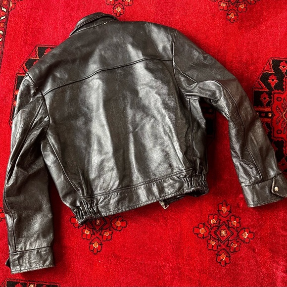 vintage men’s leather jacket - Picture 2 of 6